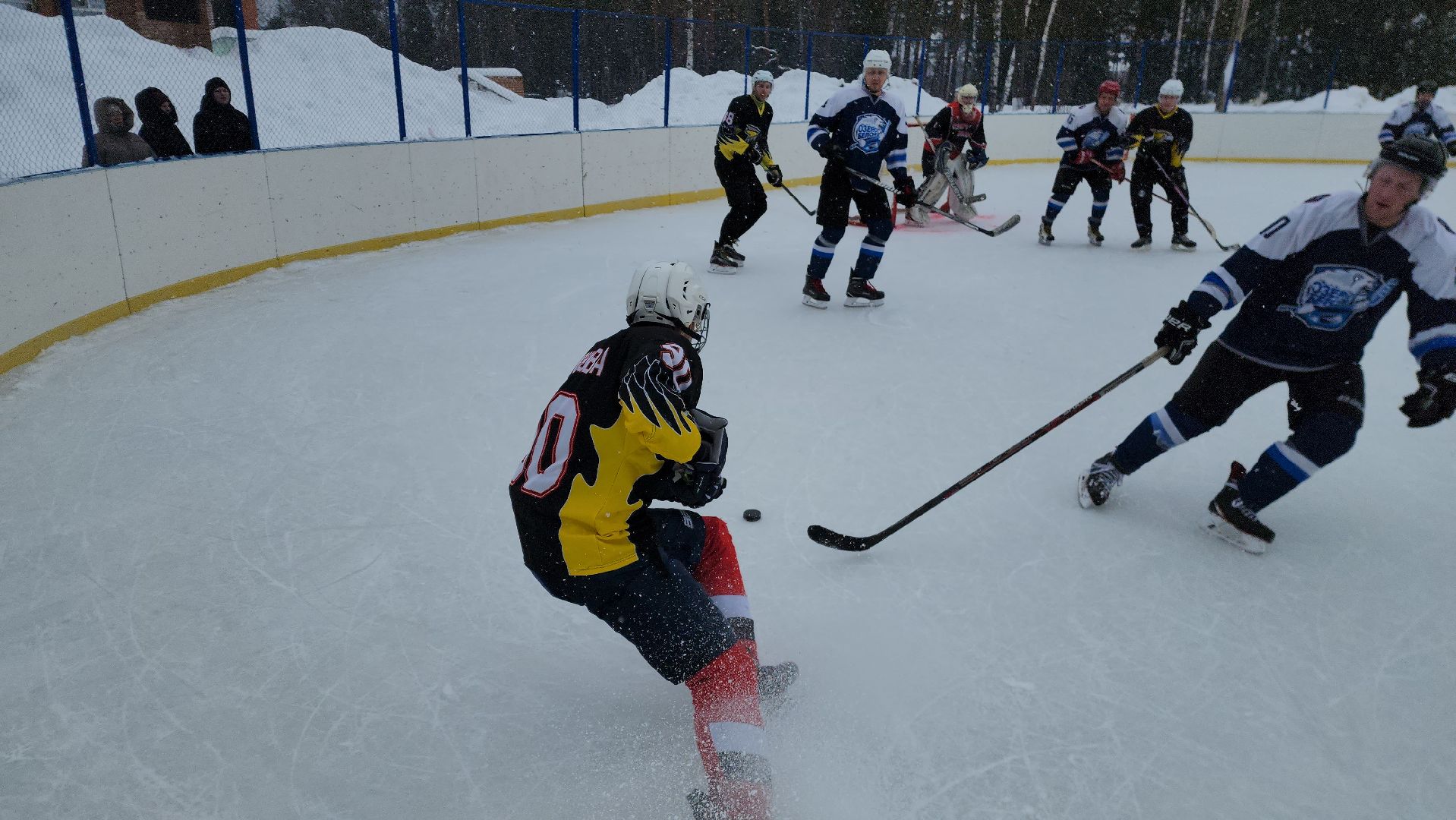 шатура, ястребы, озеро белое, хоккей, спорт подмосковья, зима в подмосковье, городской округ спорт,
