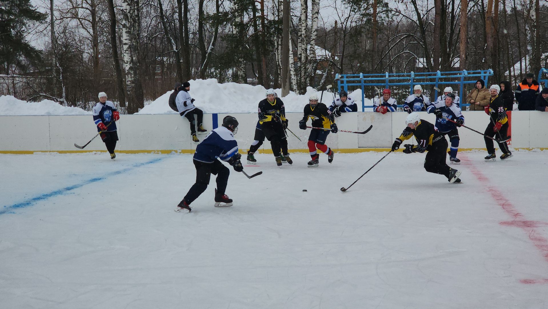 шатура, ястребы, озеро белое, хоккей, спорт подмосковья, зима в подмосковье, городской округ спорт,