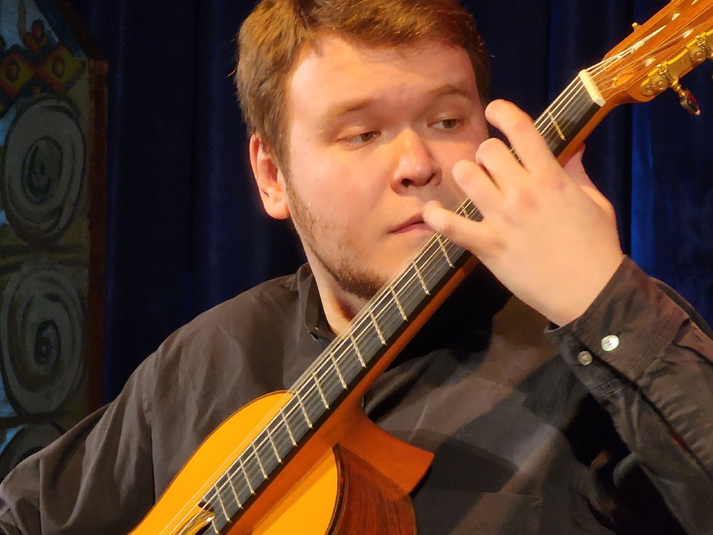 концерт классической музыки, гитара,