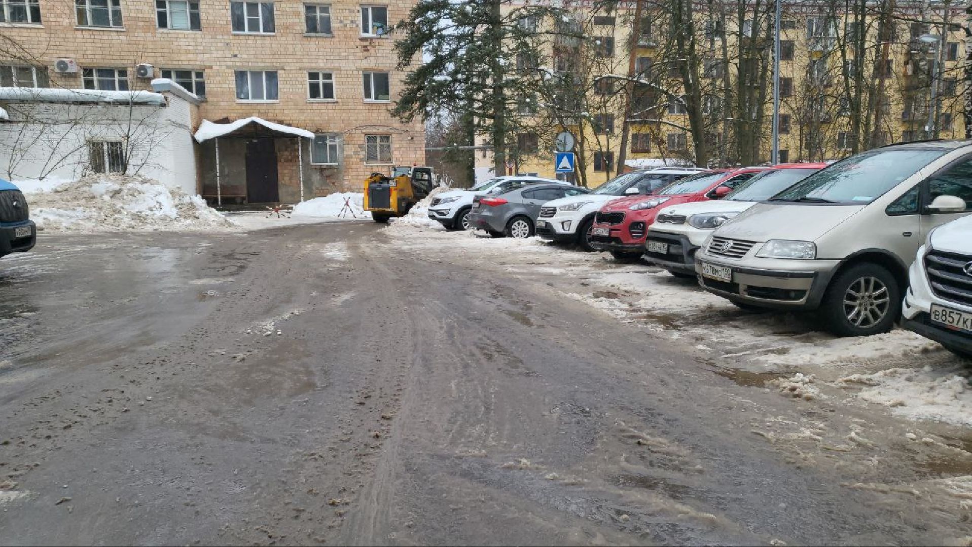 Власиха, Уборка дорог, Вывоз снега,