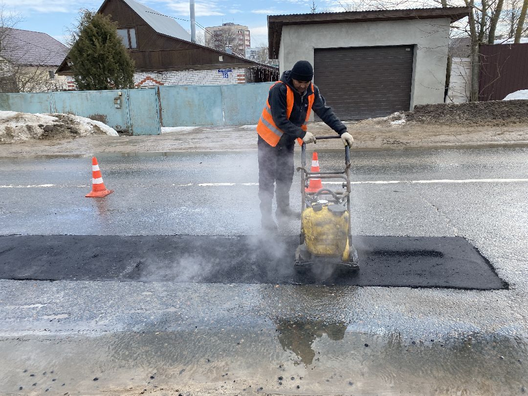 Чехов, дороги, ямы