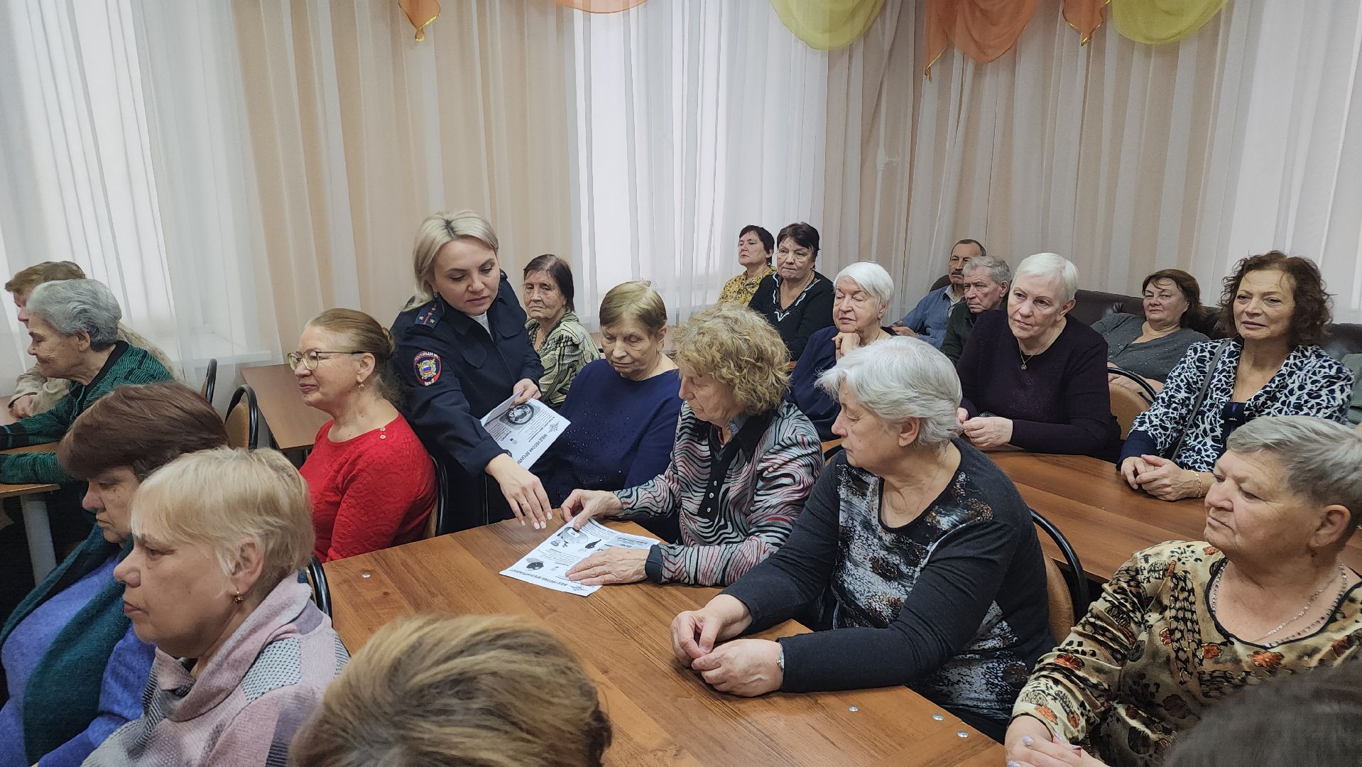 Егорьевск, полиция, активное долголетие, круглый стол, пенсионеры,
