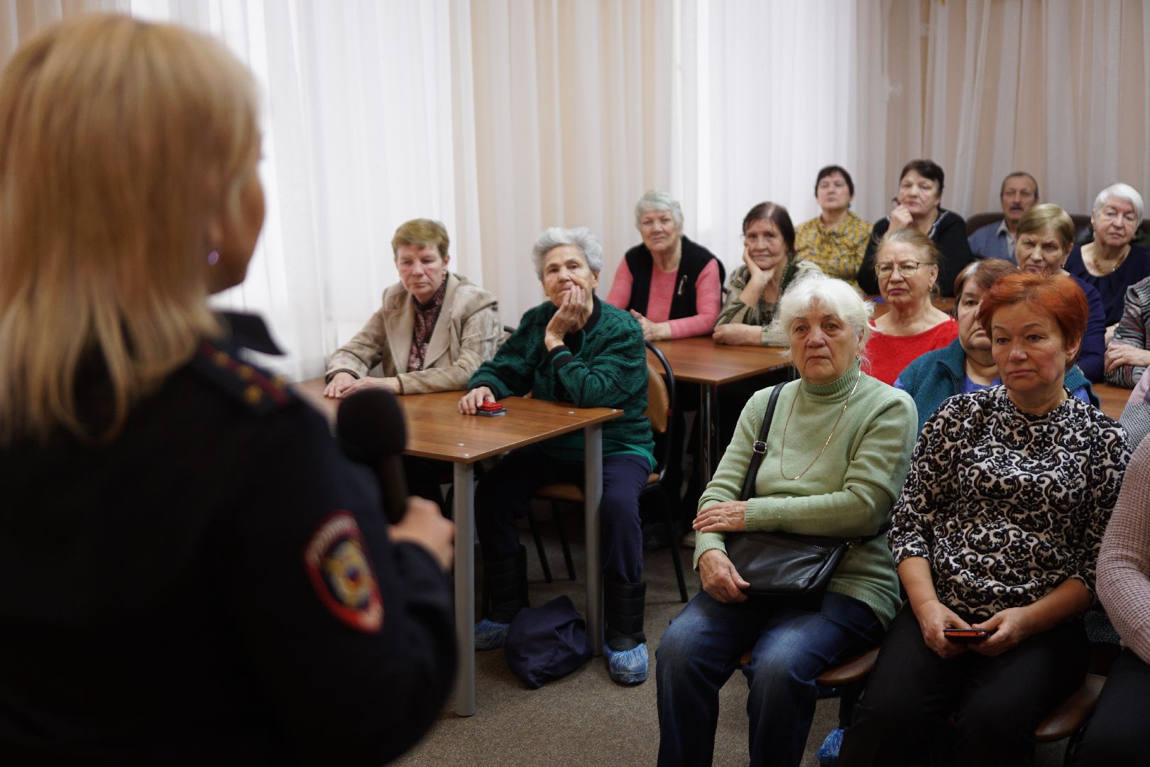 Егорьевск, полиция, активное долголетие, круглый стол, пенсионеры,