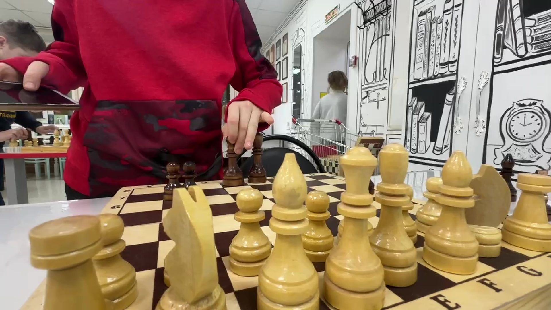 Реутов, шахматы, библиотека, игра, шах и мат,