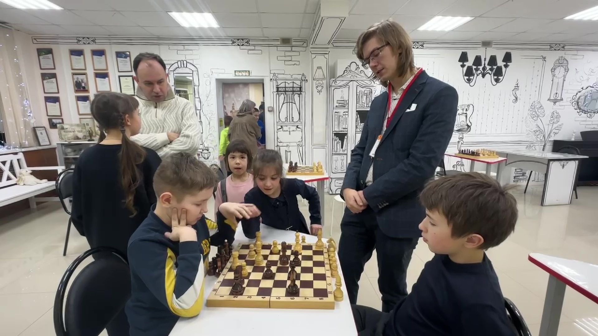 Реутов, шахматы, библиотека, игра, шах и мат,