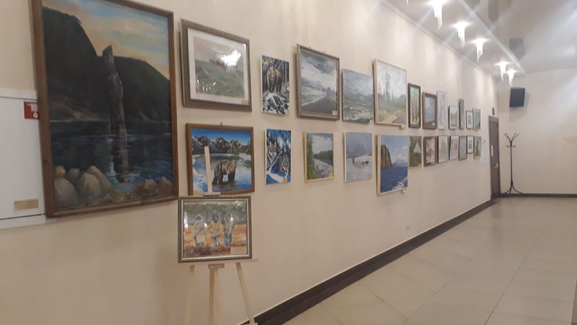 Звенигород, культура подмосковья,Выставка живописи и графики,