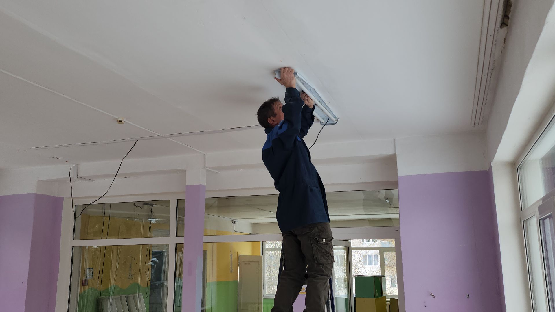 серпухов, детский сад радуга, поселок пролетарский, капитальный ремонт детского сада, строительство,