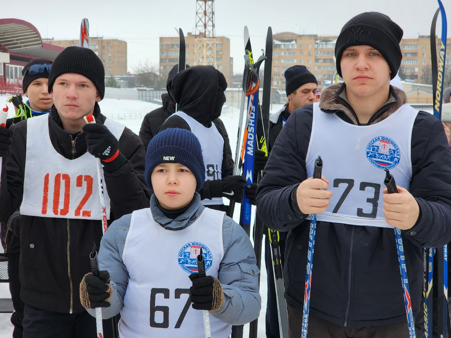 спорт, лыжный забег, щёлково,