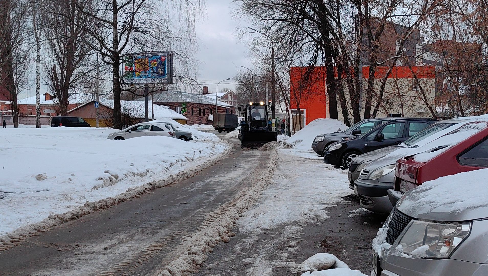 снегопад, непогода, уборка улиц, техника,