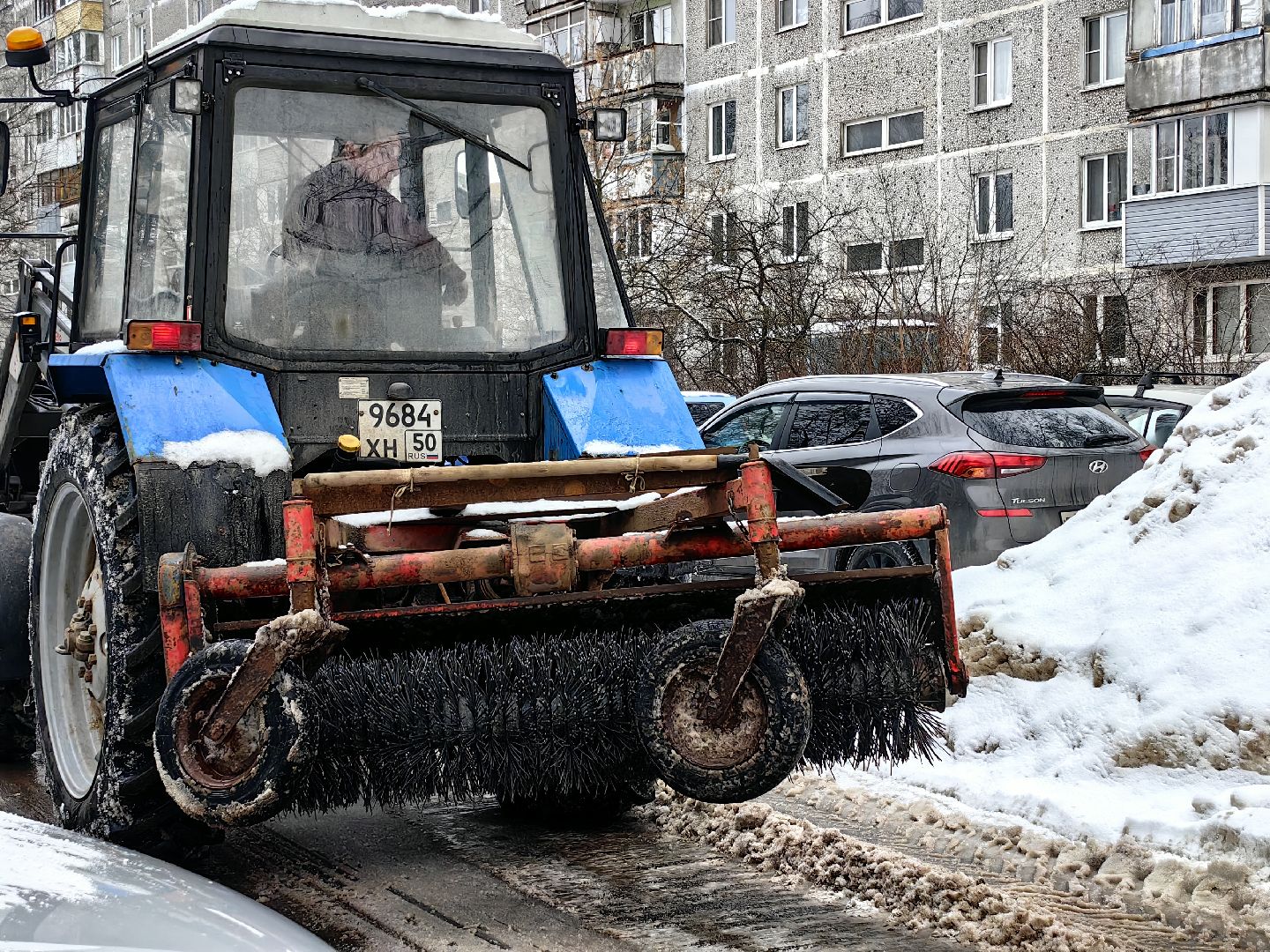 снегопад, непогода, уборка улиц, техника,