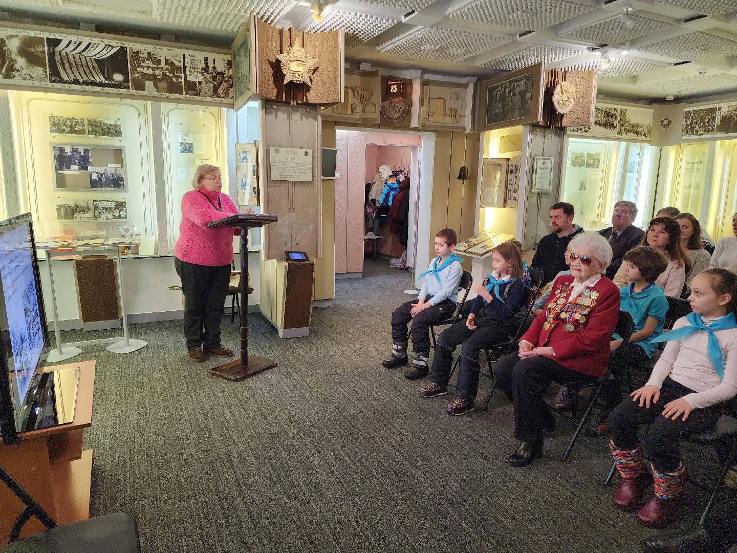 подольск, ветеран ВОВ, Рохлина, школьники, патриотизм,