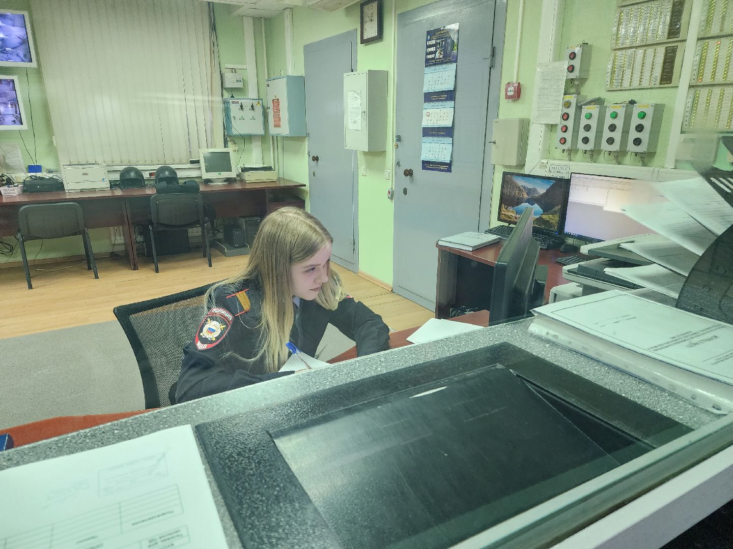 полиция, дежурная часть,