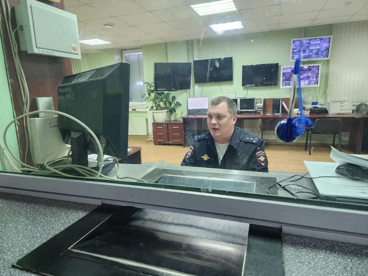 полиция, дежурная часть,