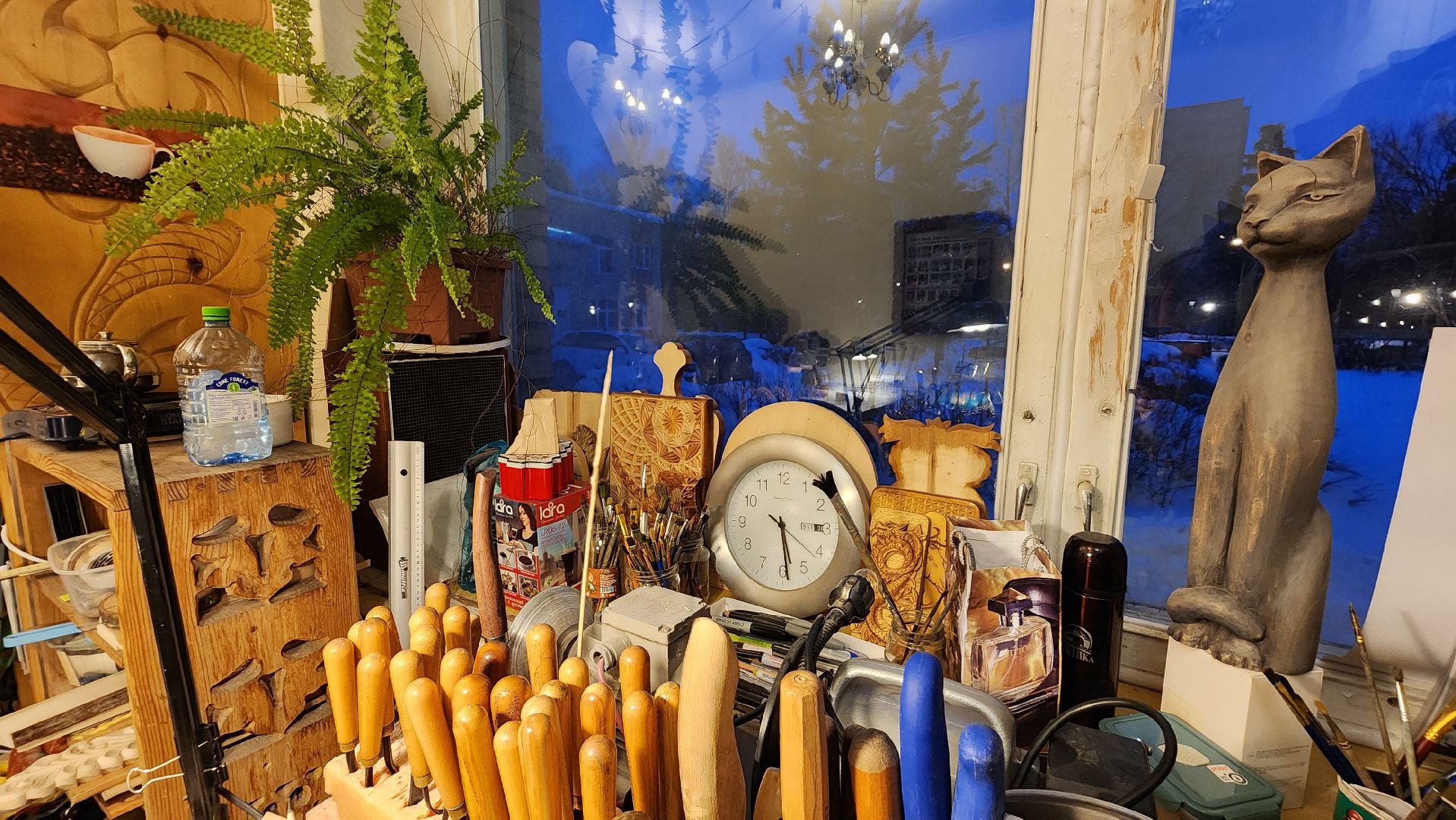 образование, протвино, резьба по дереву, мастер-класс,