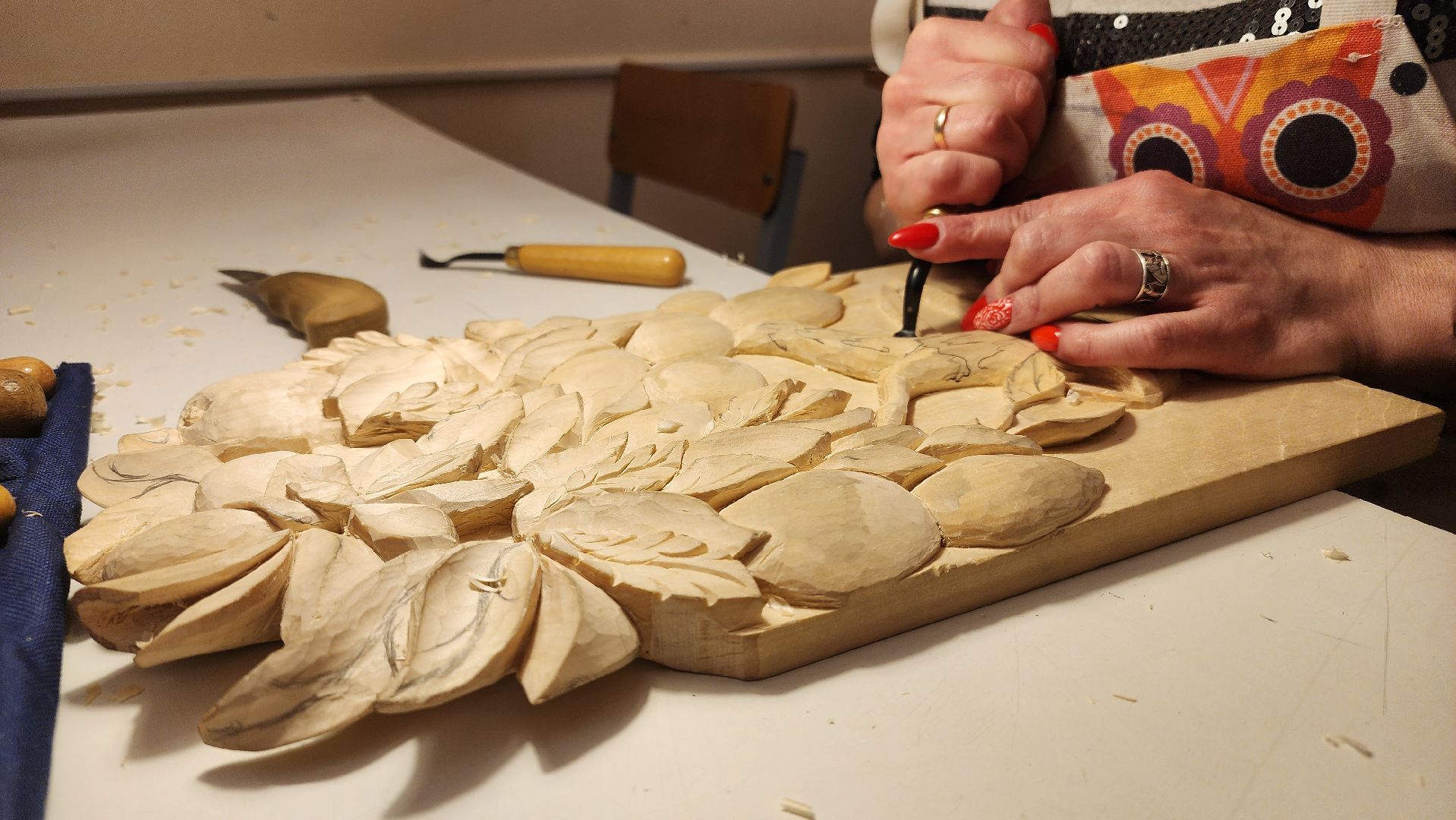 образование, протвино, резьба по дереву, мастер-класс,