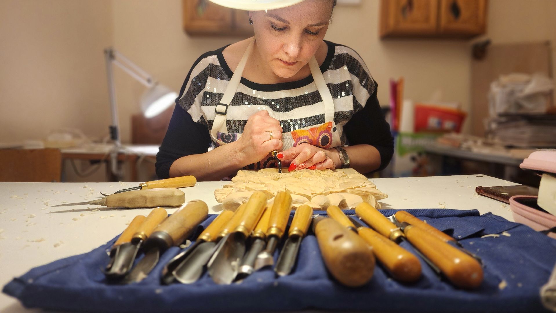 образование, протвино, резьба по дереву, мастер-класс,