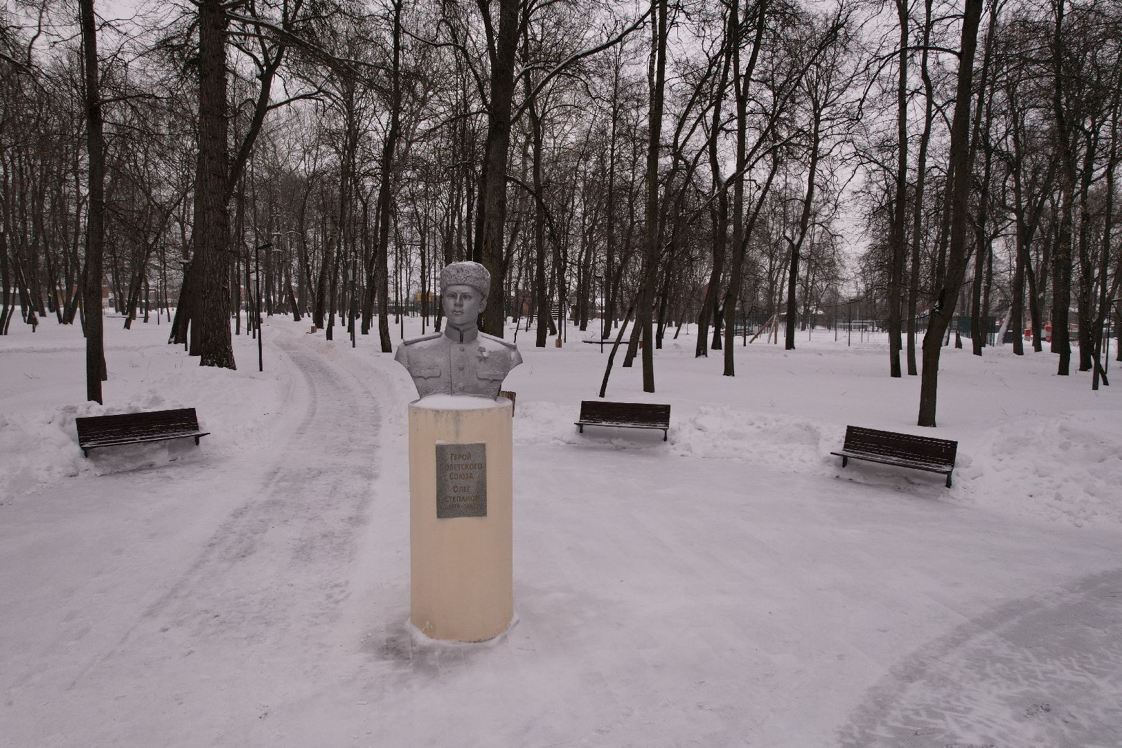 видео с коптера, парк, серпухов,