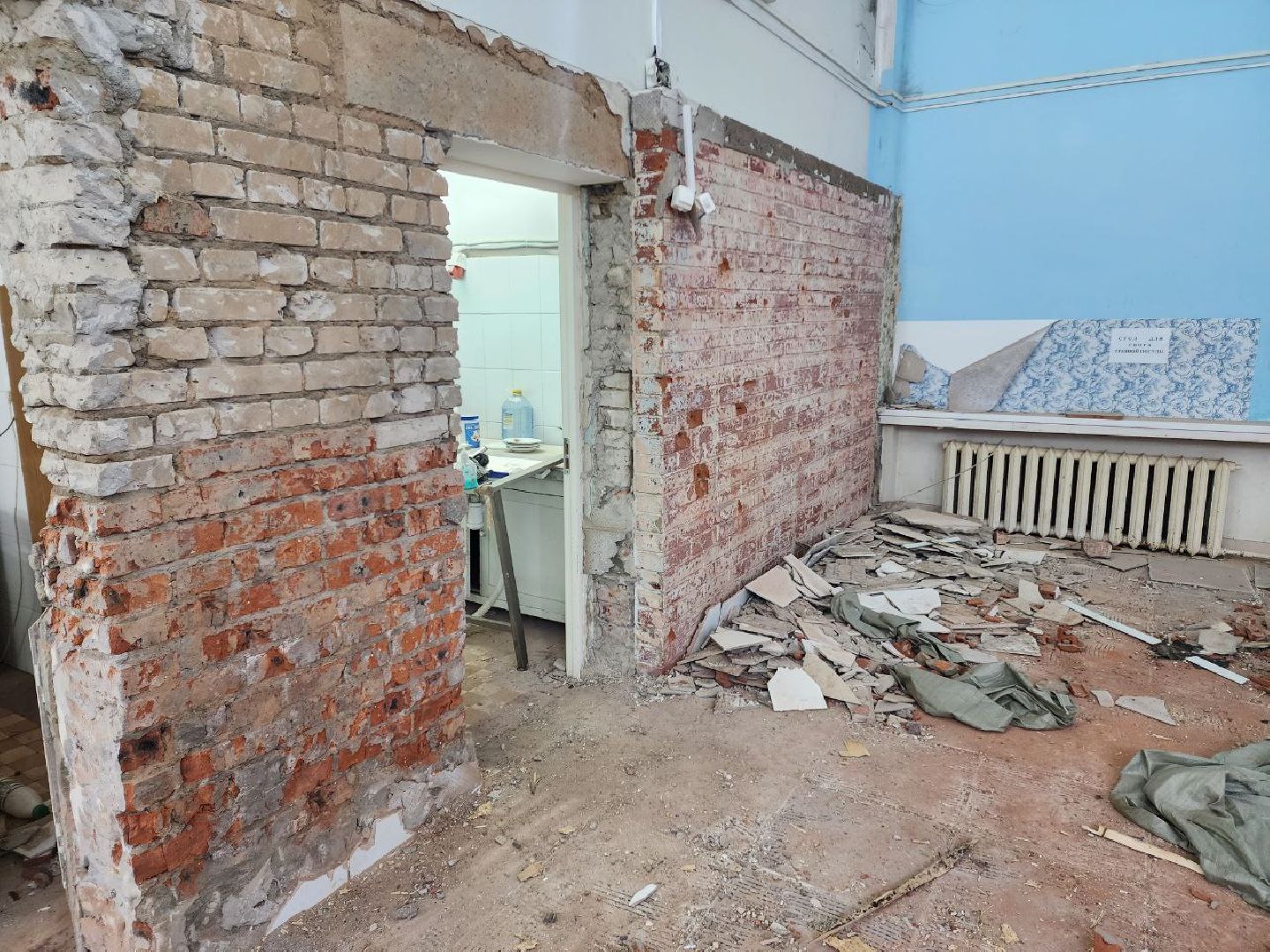 Солнечногорск, Ремонт школы, Работы, Ученики, Школа,