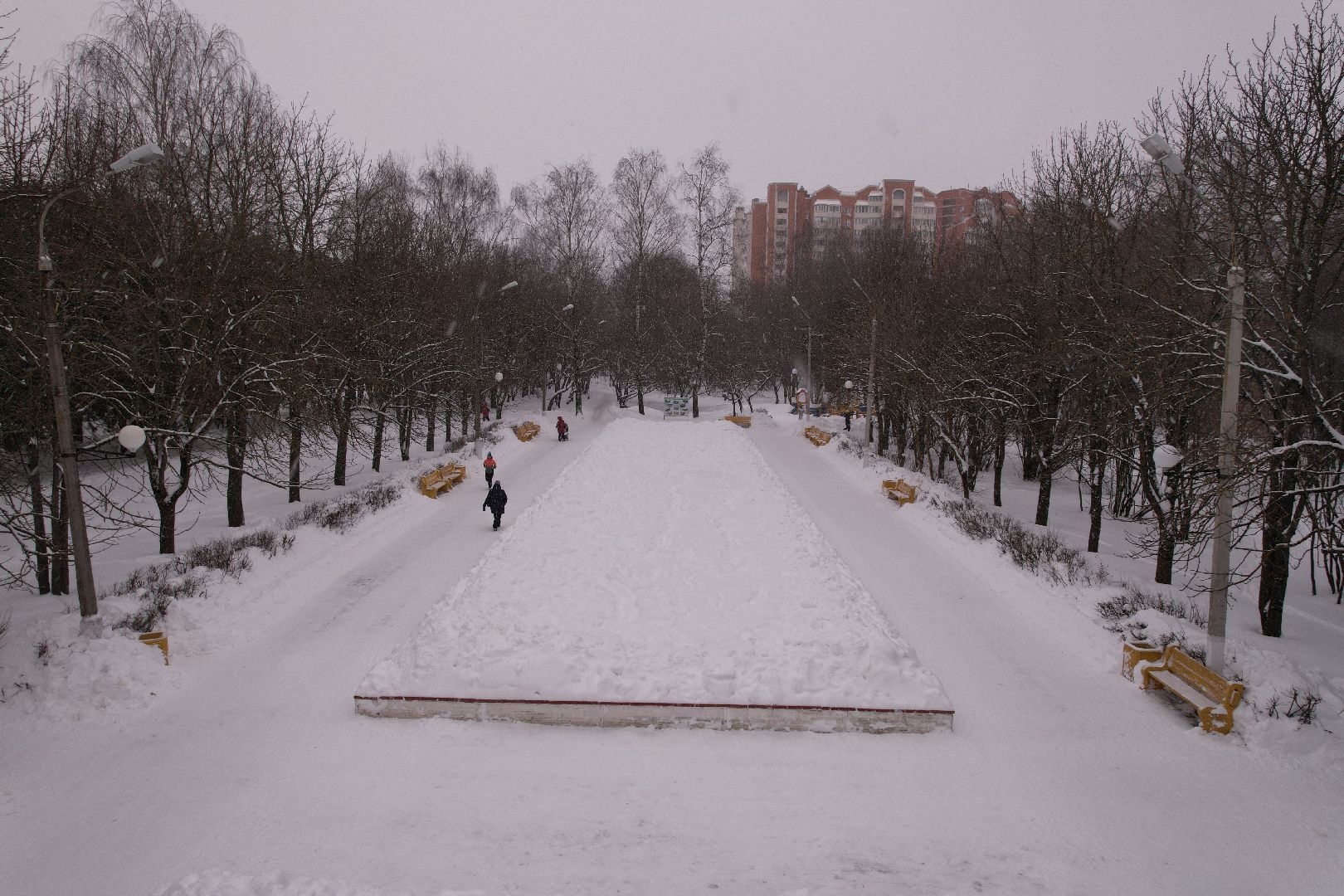 видео с коптера, питомник, парк, серпухов,