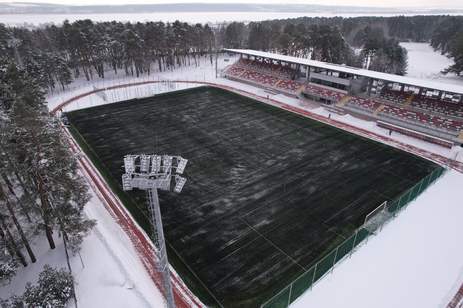 видео с коптера, стадион, спартак,