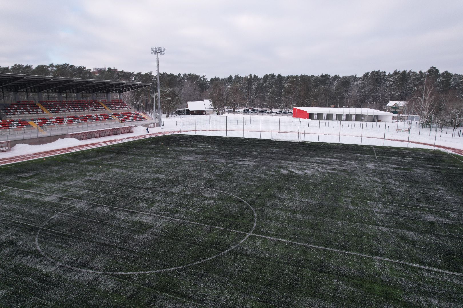 видео с коптера, стадион, спартак,