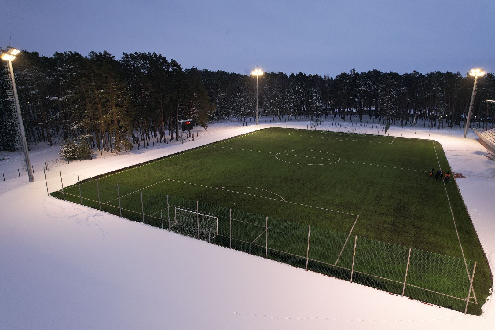 видео с коптера, стадион, спартак,