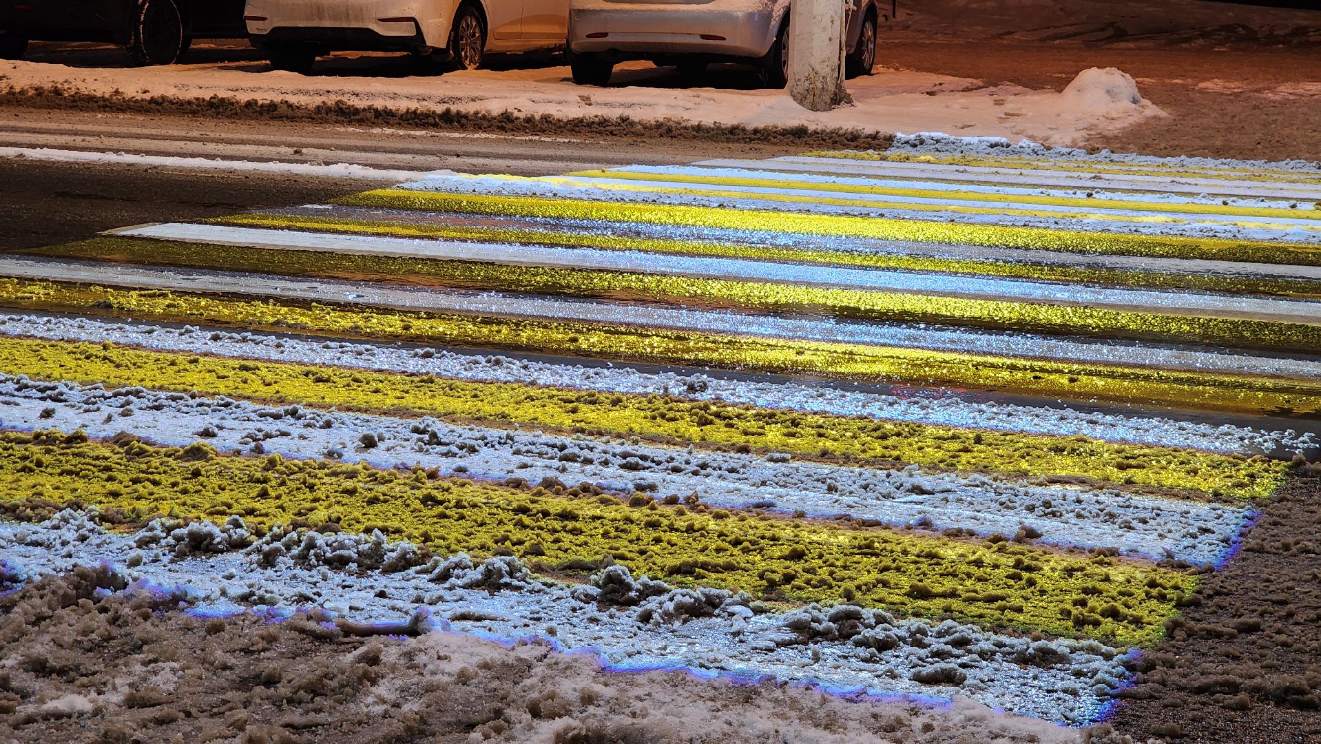 Проекционный пешеходный переход, Егорьевск, Подмосковье, московская область,