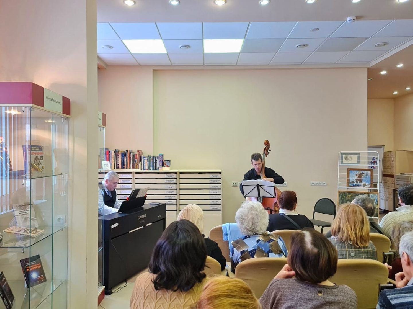 пушкино, библиотека, художник, традиции, музыка,