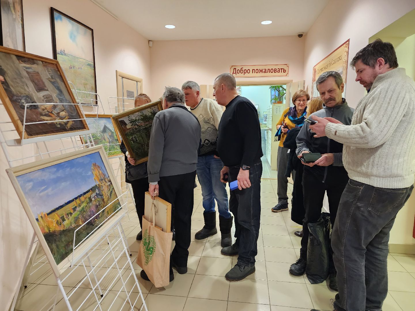 пушкино, библиотека, художник, традиции, музыка,