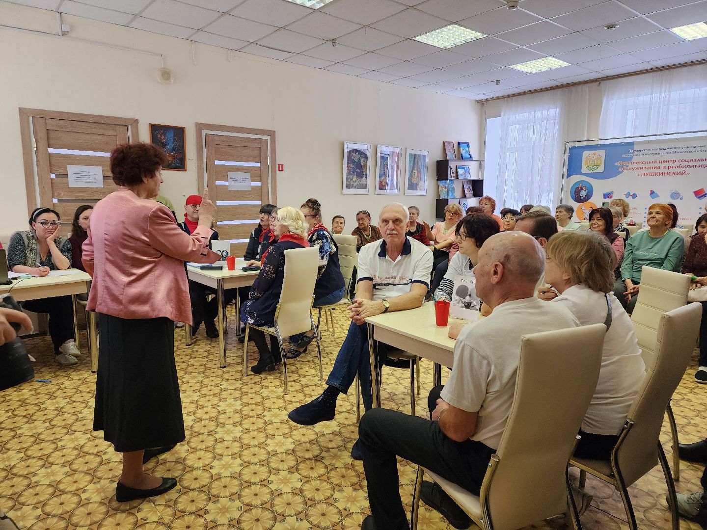 пушкино, турнир, турнир долголетов, социальная площадка, социальное обслуживание,