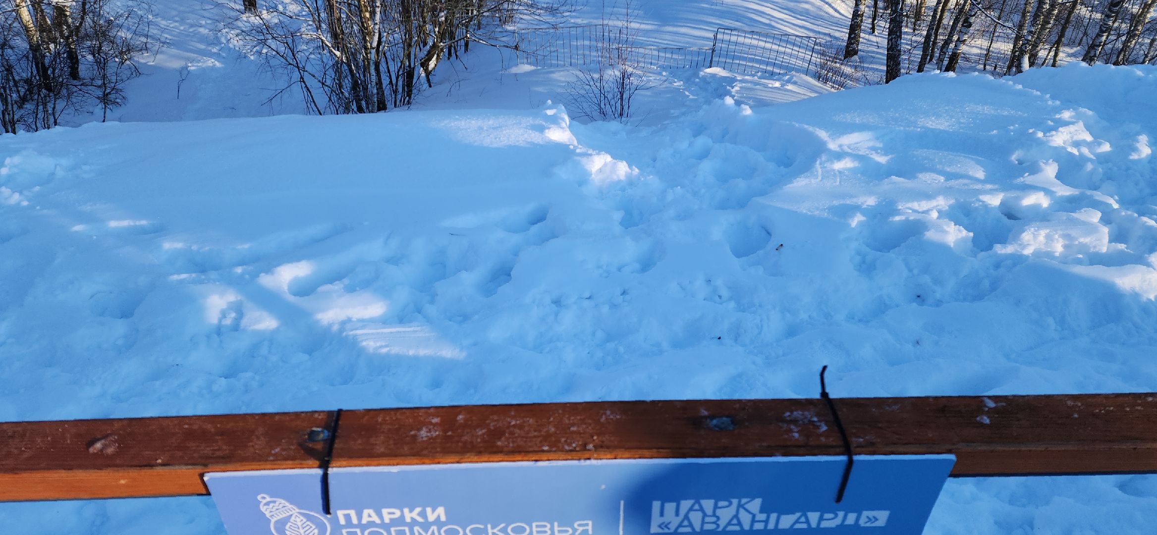 электросталь, парк, снежная горка, зима, зима 2024, зима в парках, зима в подмосковье, безопасность детей,