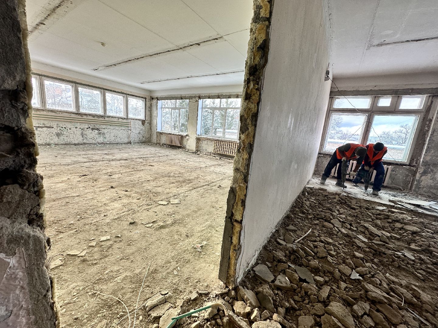 ремонт школы, капитальный ремонт, образование,