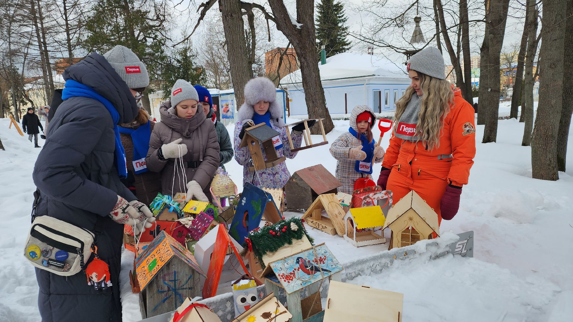 покормите птиц зимой, экологическая акция, Лосино-Петровский,