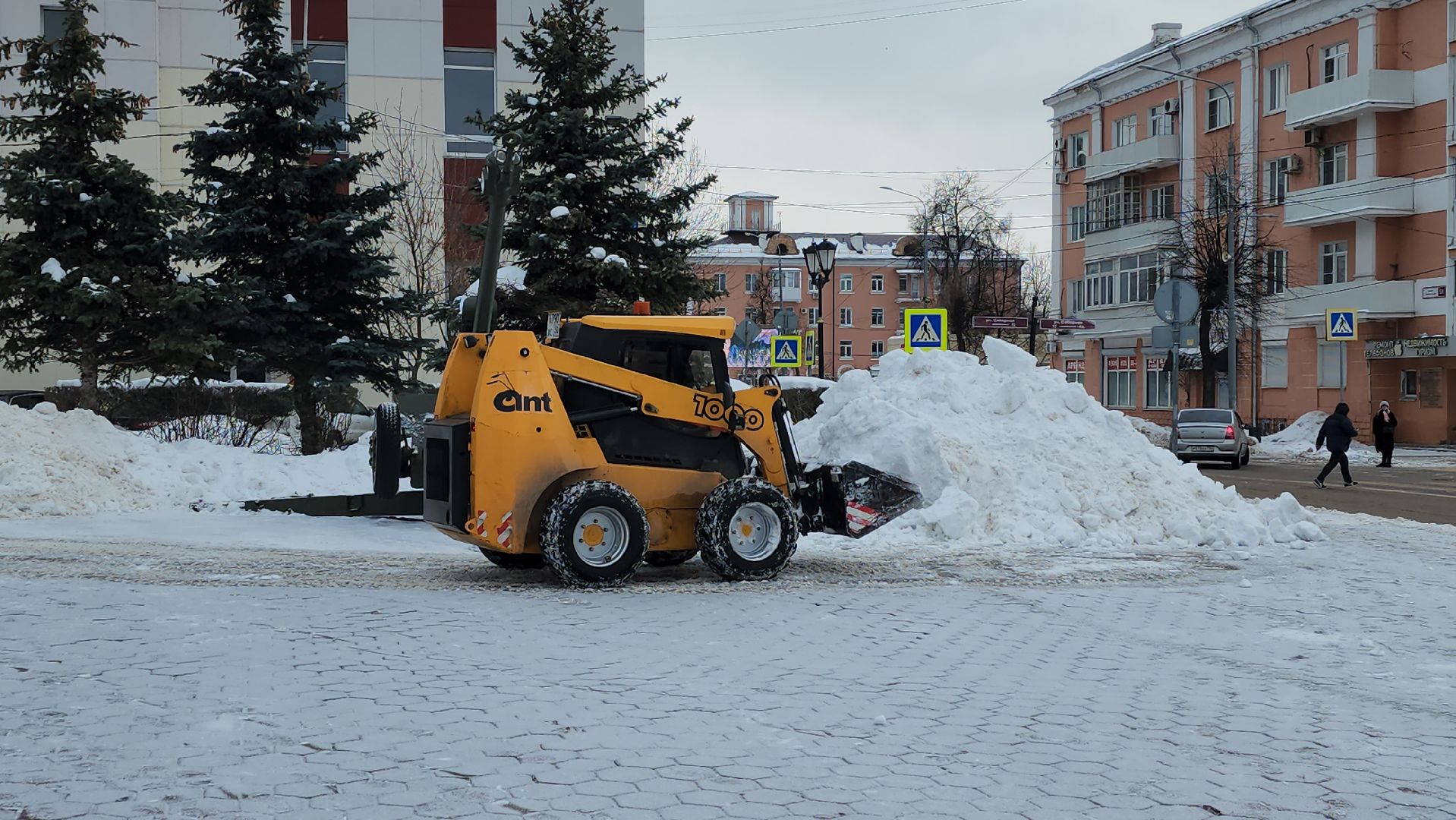 уборка снега, ЖКХ, коммунальные службы, Ногинск, Богородский городской округ,