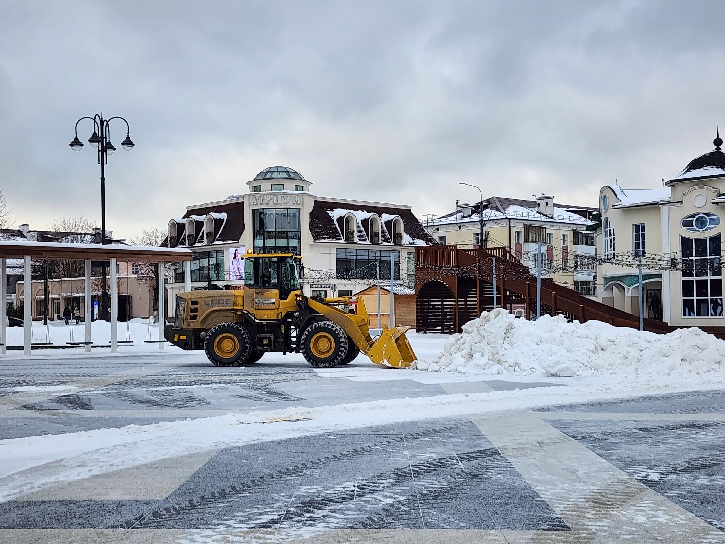 уборка снега, ЖКХ, коммунальные службы, Ногинск, Богородский городской округ,