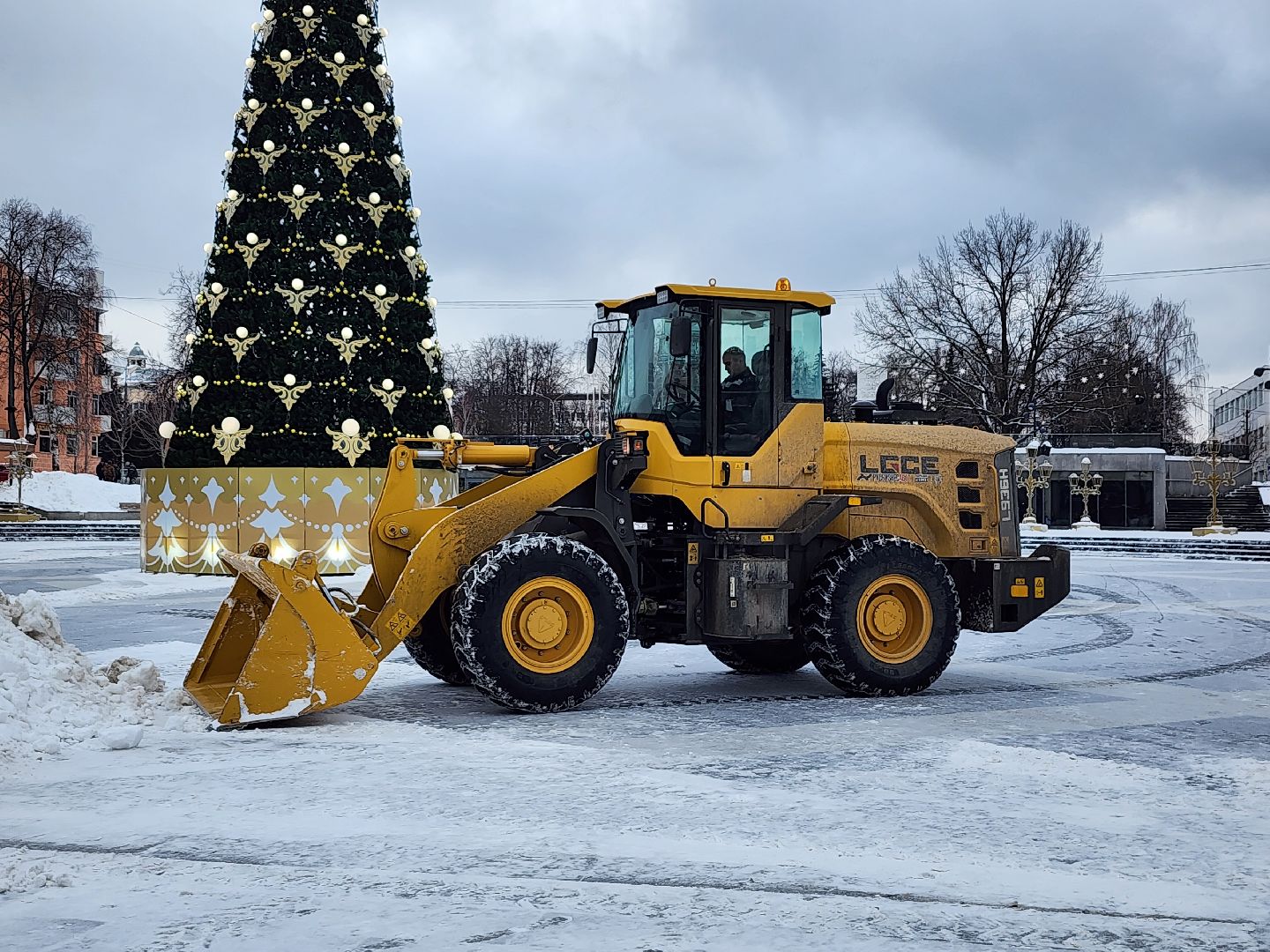 уборка снега, ЖКХ, коммунальные службы, Ногинск, Богородский городской округ,