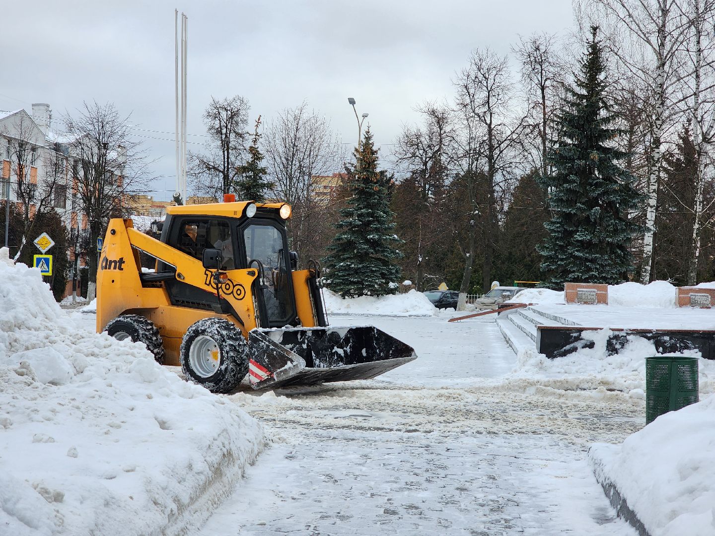 уборка снега, ЖКХ, коммунальные службы, Ногинск, Богородский городской округ,