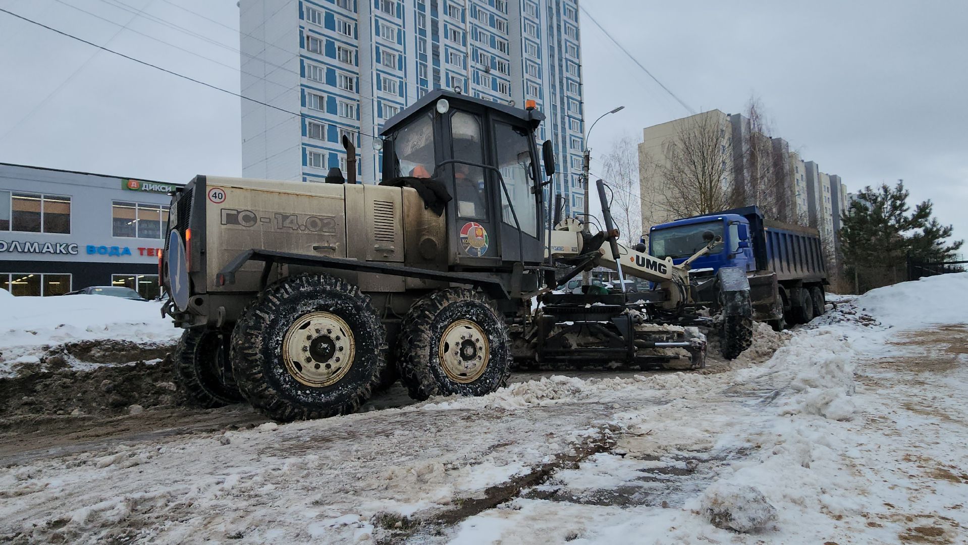 серпухов, комбинат благоустройства, вывоз снега, дороги, жкх,