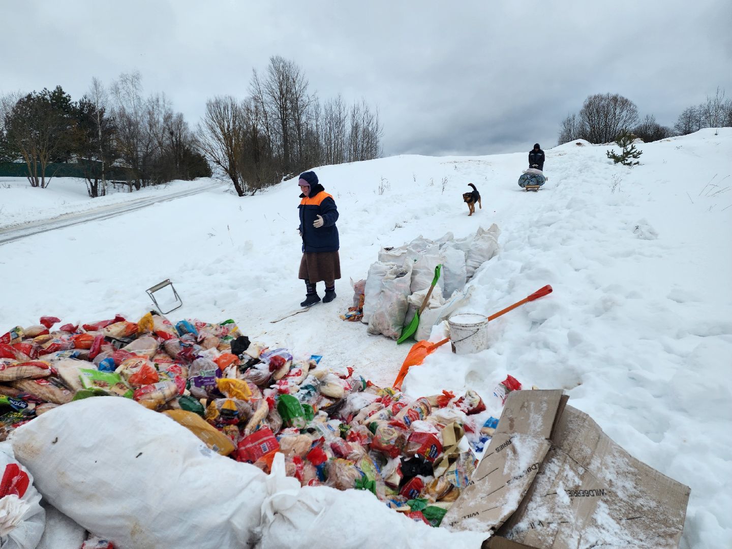 Серпухов, подмосковье, мусор, фермер,