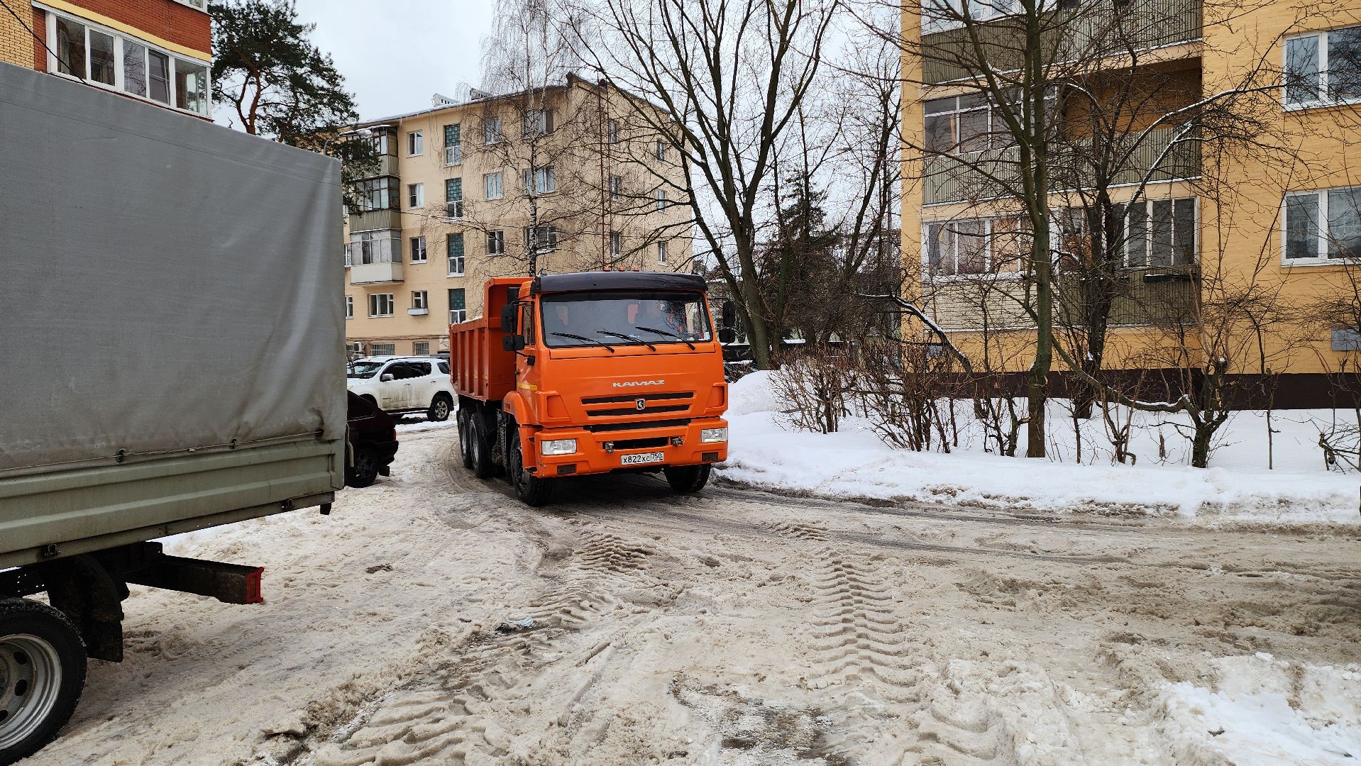 Подмосковье, Городской округ Пушкинский, Ивантеевка, снег, ЖКХ, городское хозяйство ивантеевка, уборка дворов,