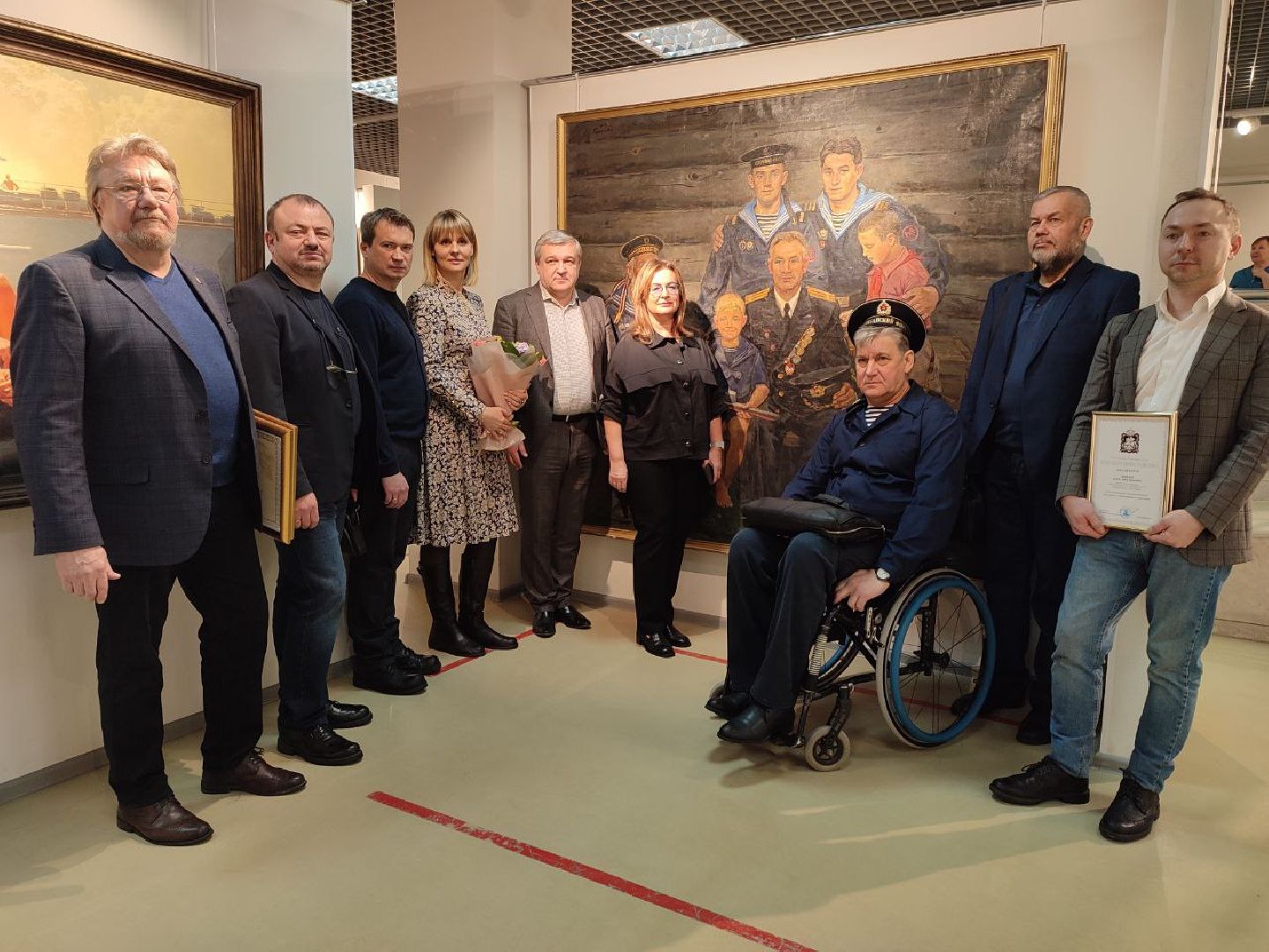 мытищи, мытищинская галерея искусств, Выставка военных художников, Студия Грекова,