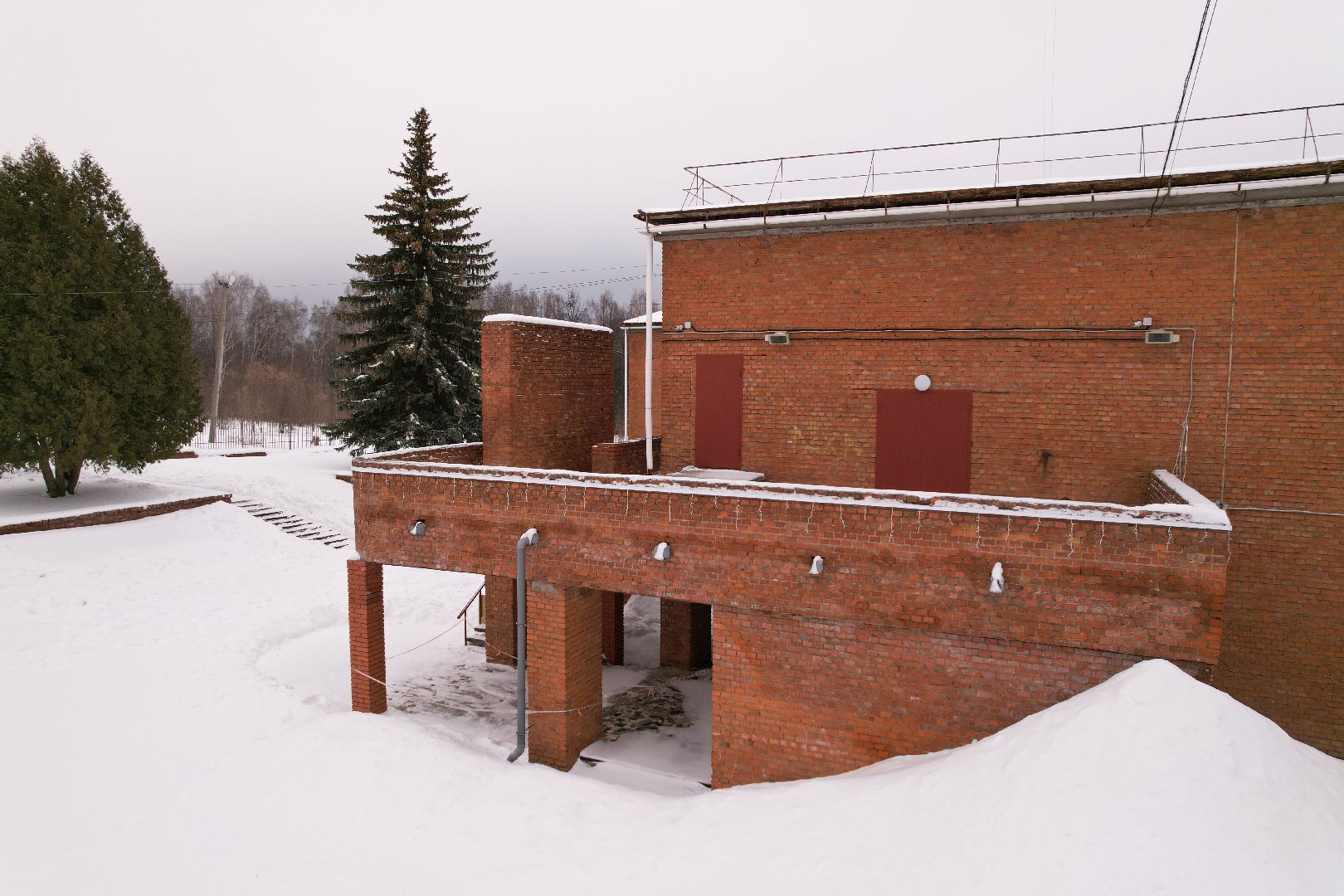 видео с коптера, школа, пущино,