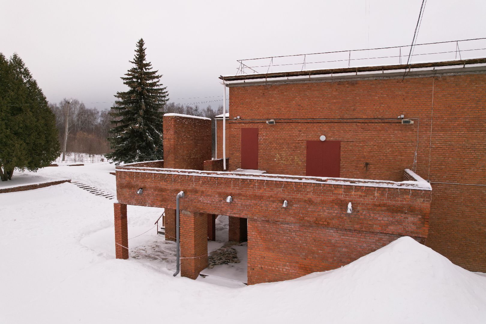 видео с коптера, школа, пущино,