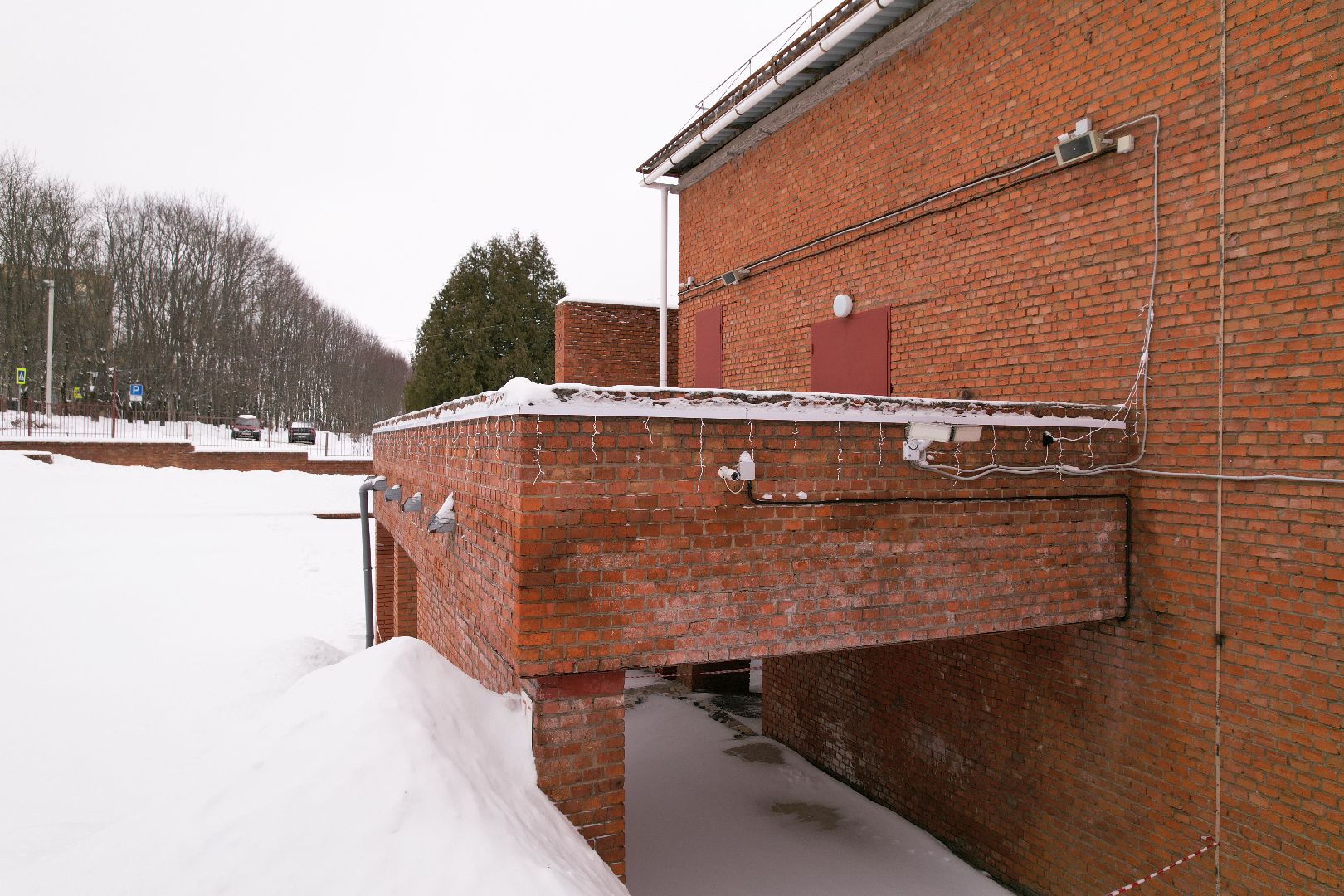 видео с коптера, школа, пущино,