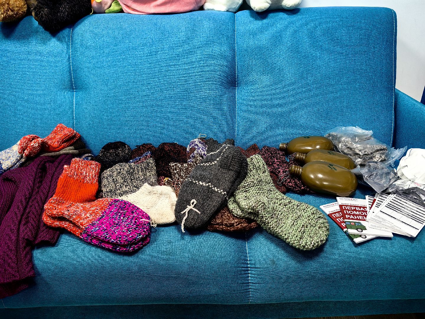 молодогвардейцы, гуманитарная помощь, СВО, маскировочные сети,