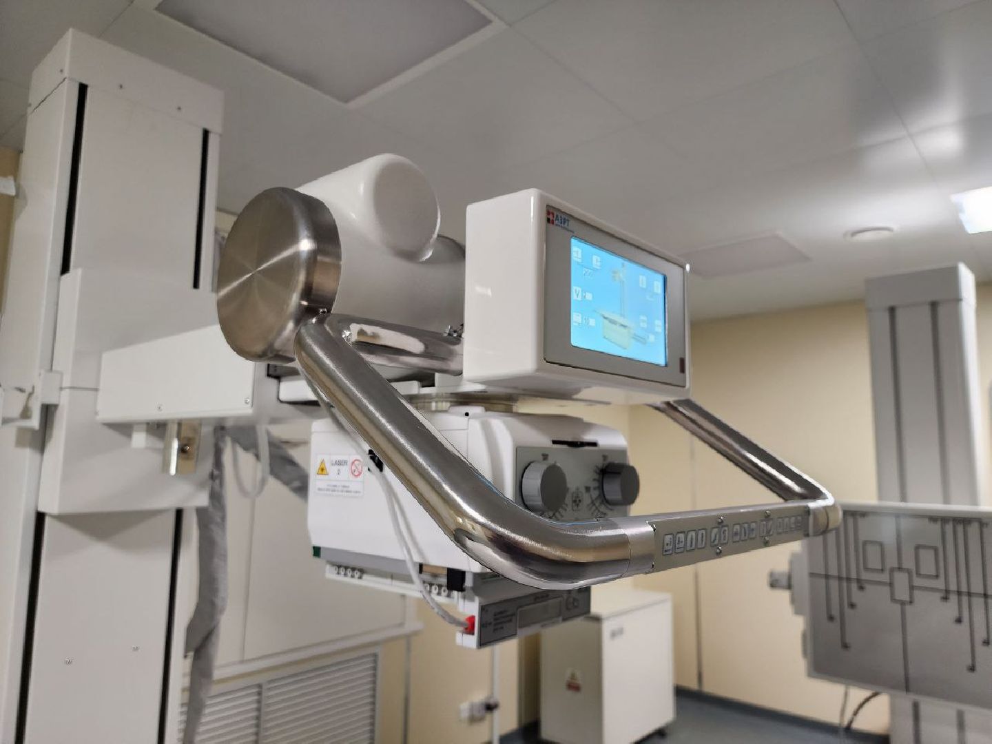 можайск, можайский городской округ, подмосковье, больница, рентген-кабинет, рентген-аппарат, новое оборудование, губернатор, нацпроект, программа губернатора,