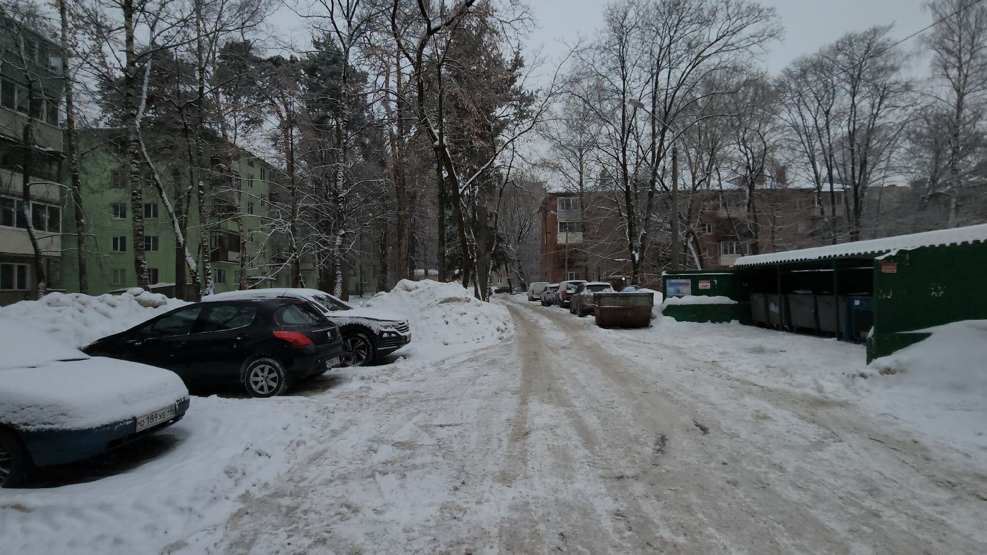 парковка, ограничение, контейнерная площадка, ЭкоЛайн Воскресенск, знаки,