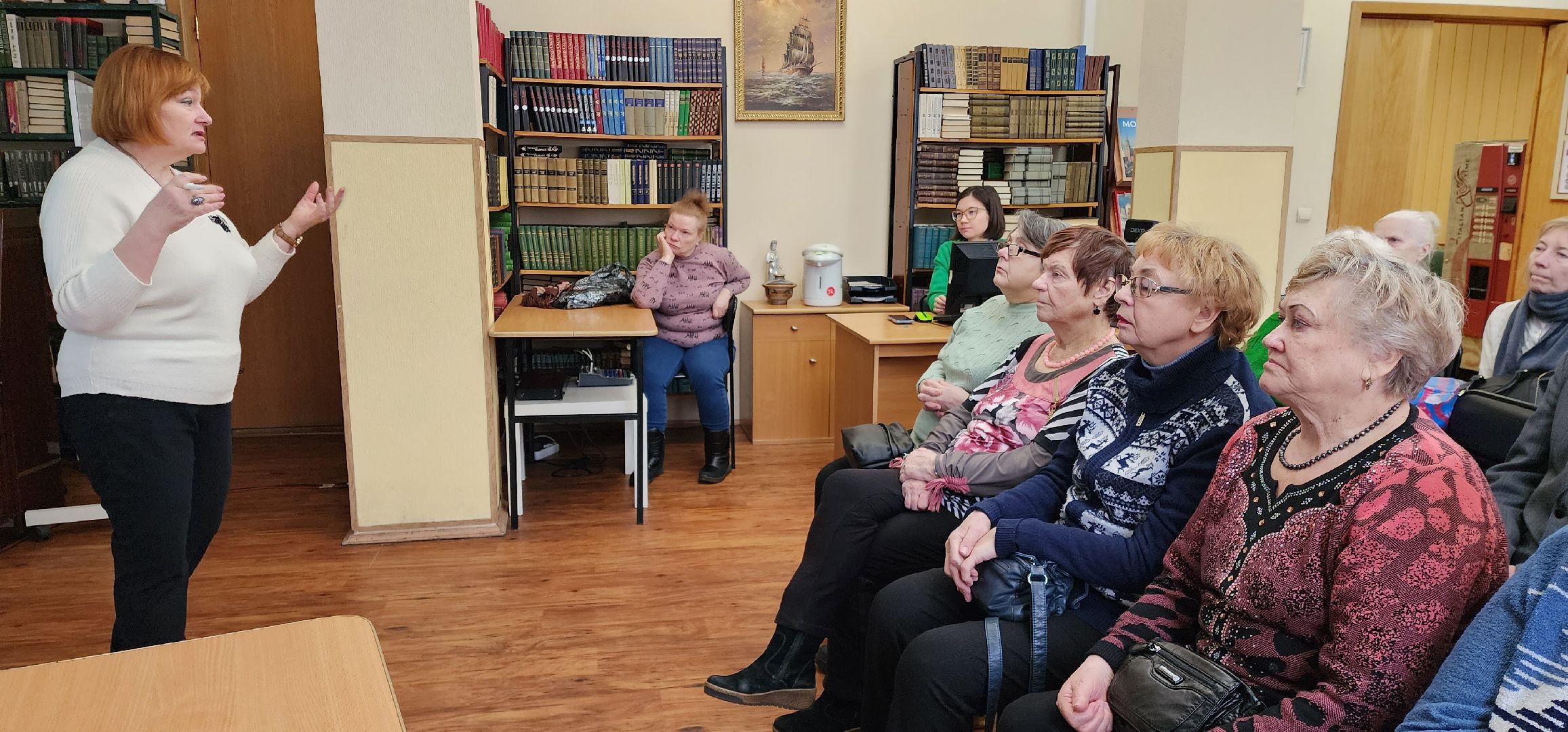 раменское, медицина, школа здоровья раменской больницы, выездное занятие в библиотеке,