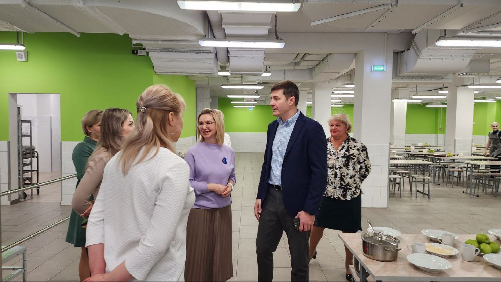 люберцы, глава городского округа люберцы владимир волков, школьное питание,