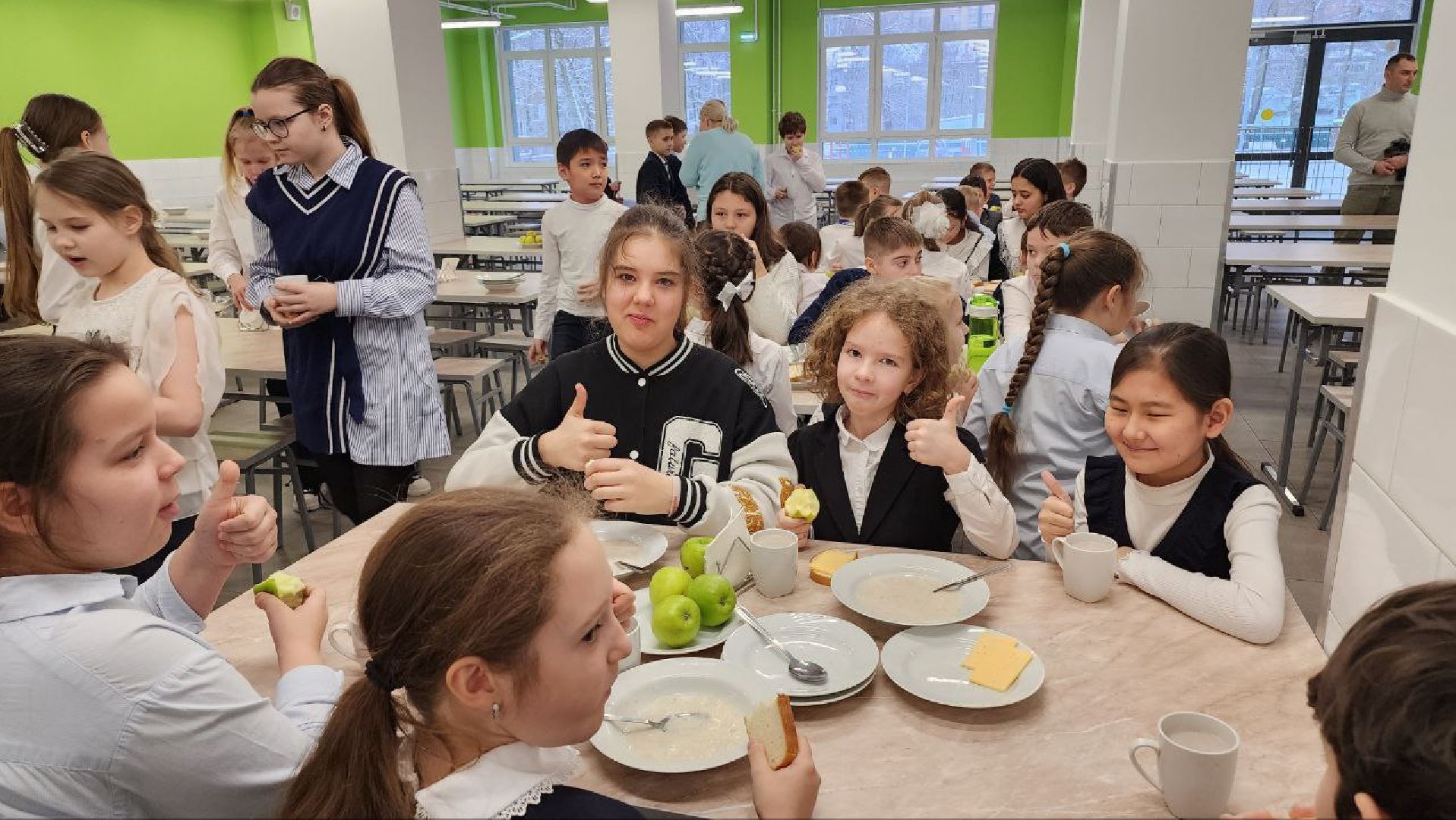 люберцы, глава городского округа люберцы владимир волков, школьное питание,